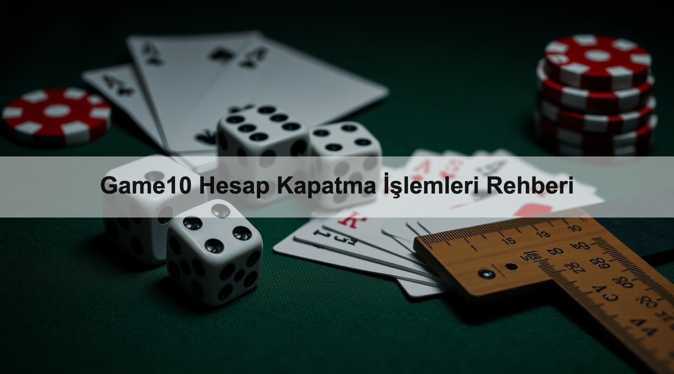 Game10 Hesap Kapatma İşlemleri Rehberi